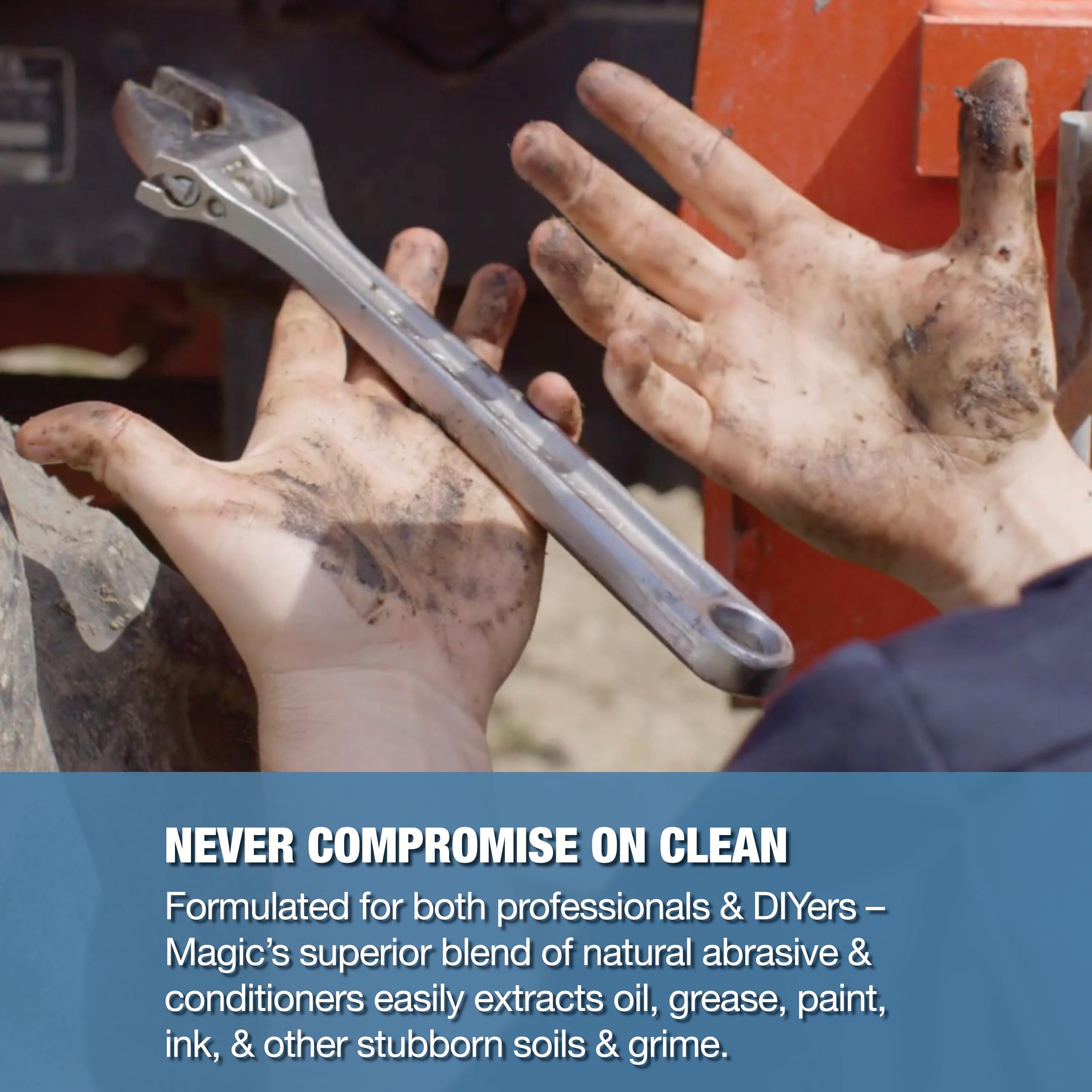 Zenex Zenex Magic Hand Soap - Industrial Hand Cleaner for Auto Mechanics | Shop Soap | Walnut Shell Scrubbers to Remove Grease, Oil, Ink & Paint | Moisturizing Ingredients | 100 ml (5 Pack)