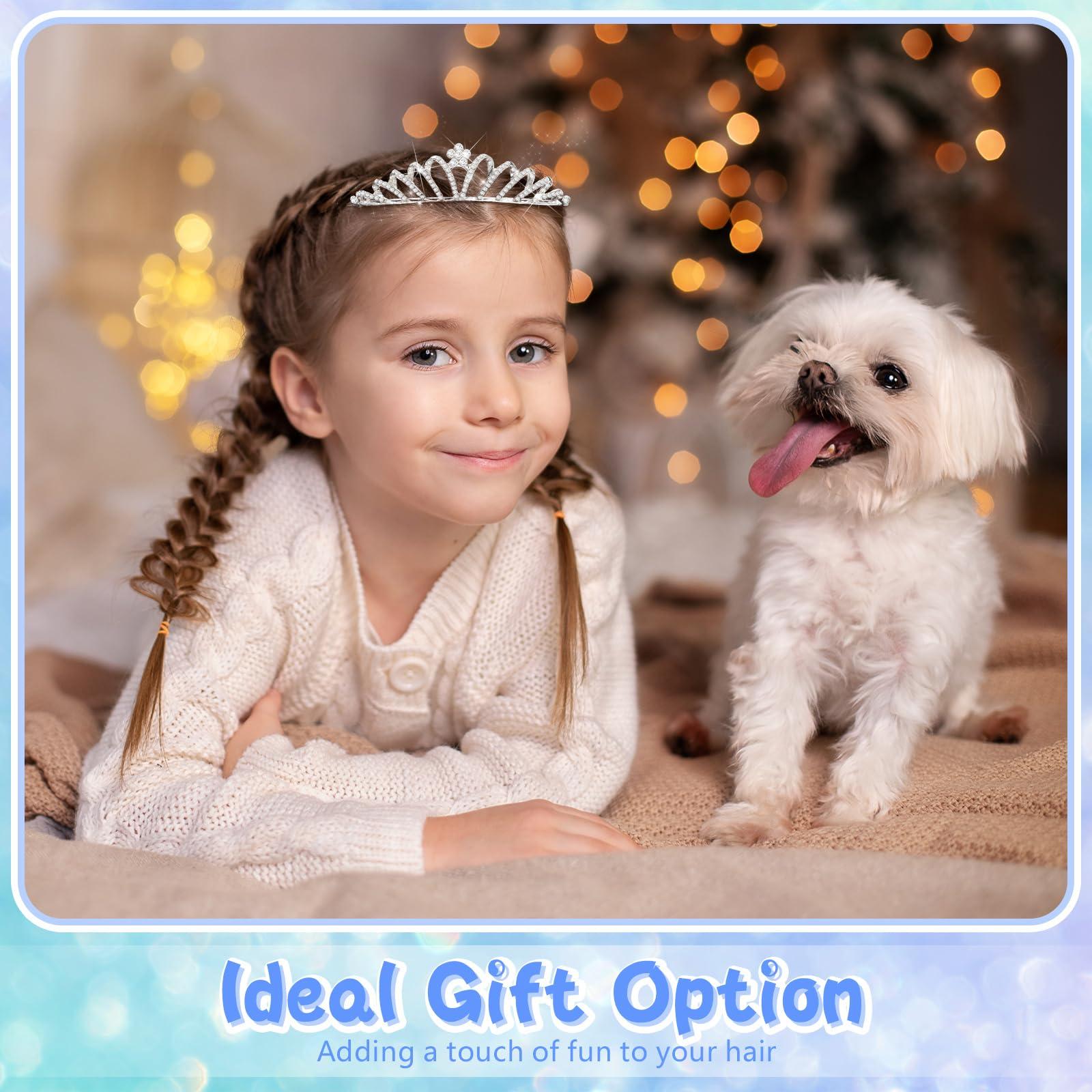 Jexine Jexine 96 PCS Tiara Bulk for Girl Princess Tiaras Crowns Rhinestone Crown Party Accessories Crystal Tiaras Headband for Girl (Classic Style)