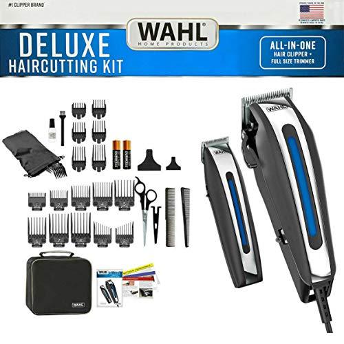 Wahl WAHL Deluxe Complete Hair Cutting Kit 29 Piece Clipper Set with Beard Trimmer -Retail $125+!!! BY AMPLEXPO