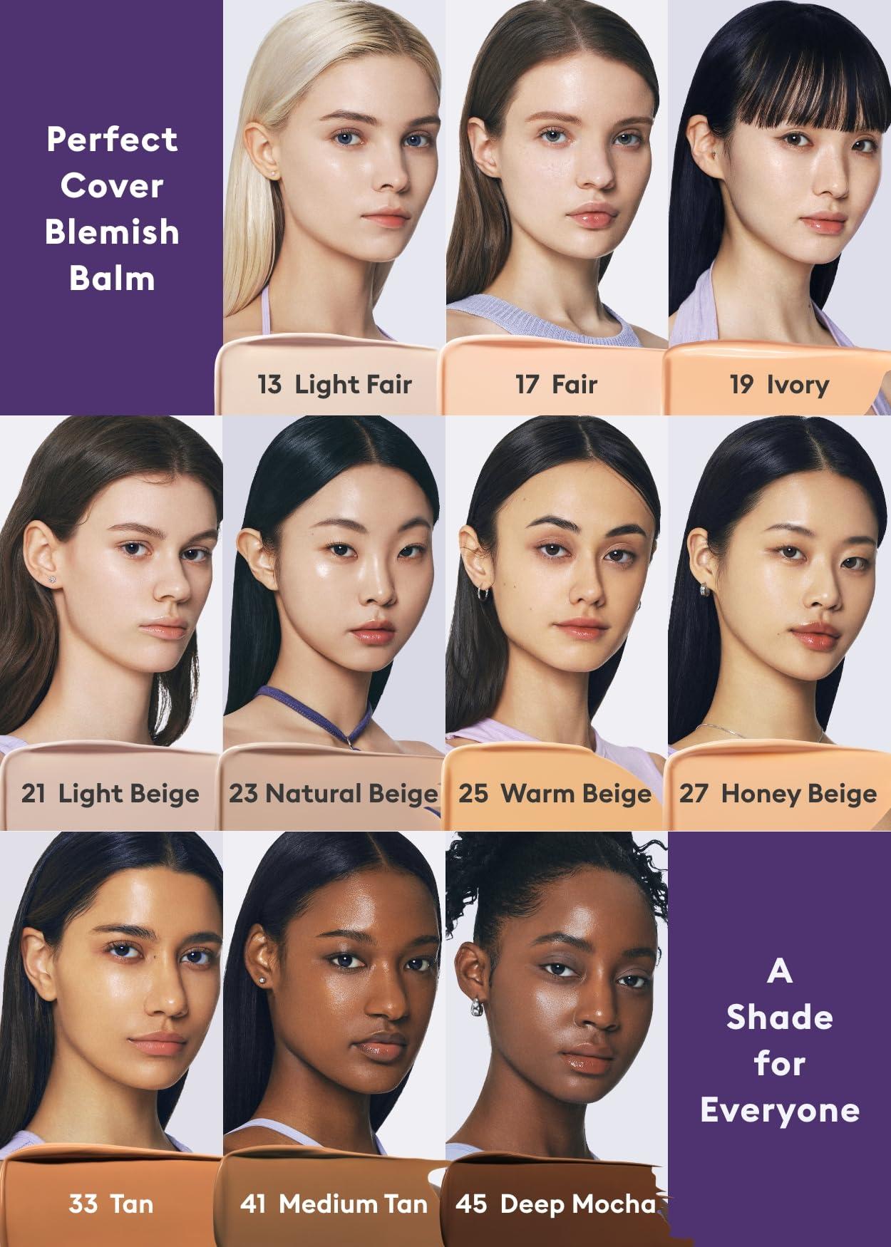 MISSHA MISSHA M PERFECT COVER SERUM BB CREAM No.25 Warm Beige, Skin Care Foundation Makeup, Tinted Moisturizer, Superfood Complex, Buildable Coverage, Glass Skin, Paraben Free, 1.18 Fl oz