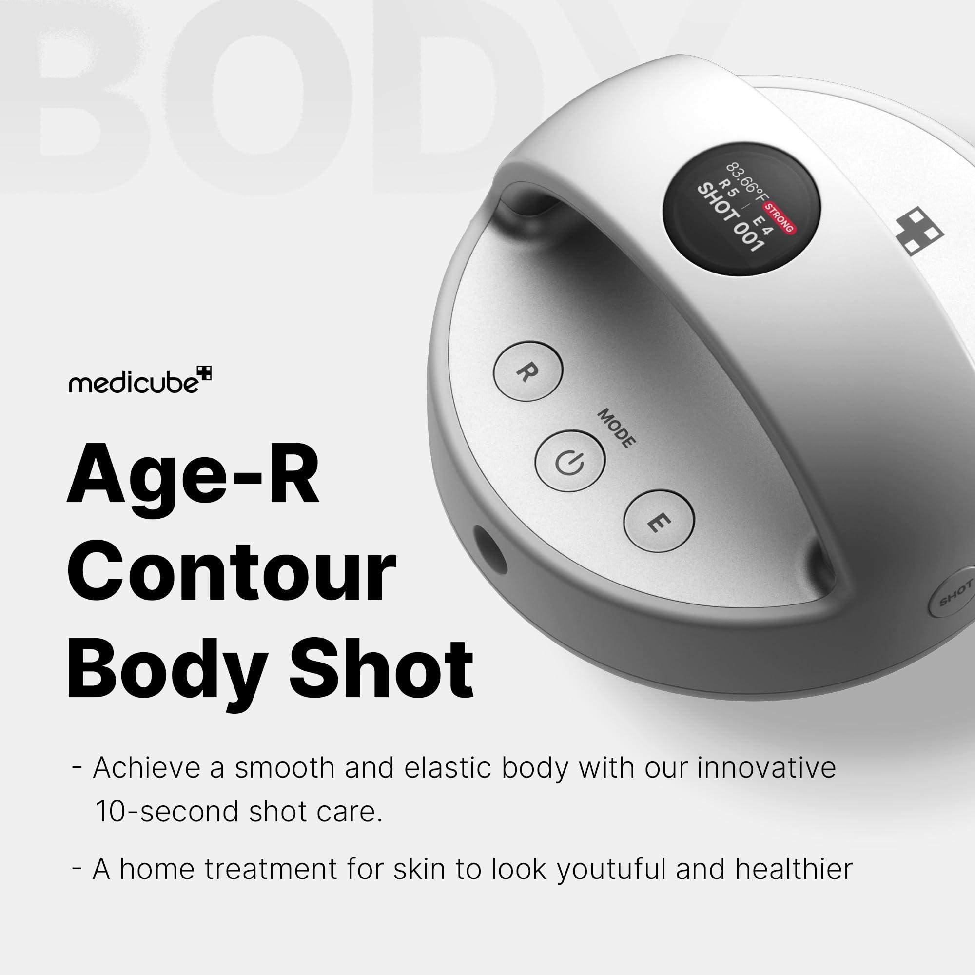 Medicube Medicube Age-R Contour Body Shot - A Body Slim Contouring Device - Improvement in Sagging Arms and Thigh Skin Texture - Achieve Smooth and Elastic Body at home - Korea Skin Care