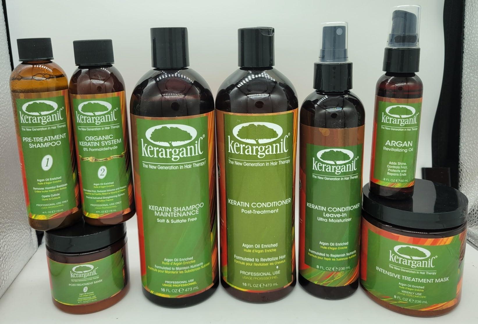 KERARGANIC Kerarganic - Organic Keratin Treatment - Formaldehyde Free 16oz