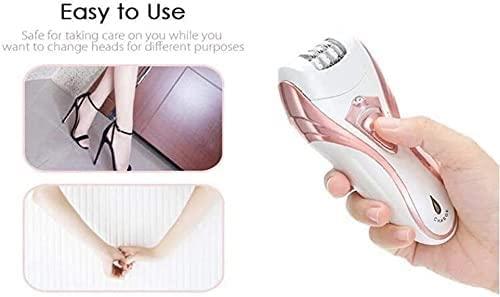 aiqiua aiqiua Hair Epilator Removal for Women- Cordless Women s Epilator for Legs and Arms, Rechargeable Hair Remover- USB RechargeableThe Safety has a Beautiful, Low Noise Design