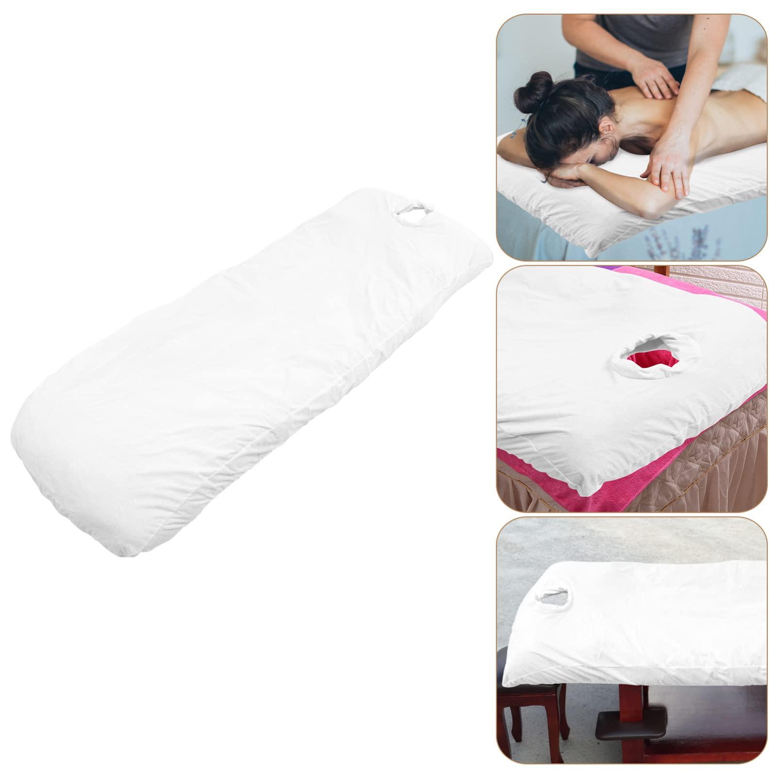 FOMIYES FOMIYES Sheet Beauty Massage Bed Cover Lash Bed for Eyelash Extensions Elastic Beauty Lash Bed Cover Professional Massage Tables Supple Table Skirt Flat Microfiber Cloth White