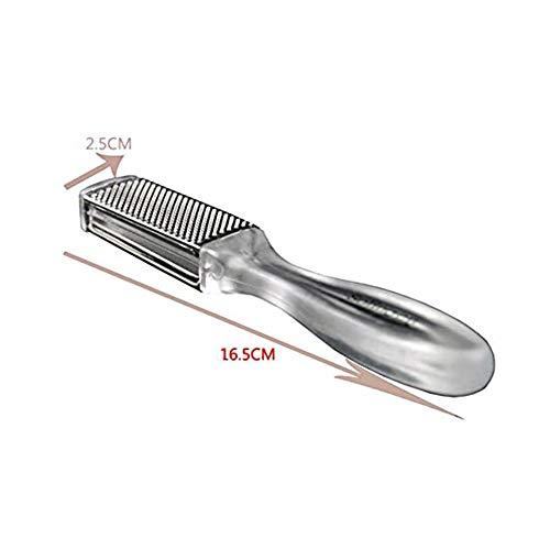 AnHua AnHua 1 Pcs Stainless Steel Foot Rasps File Foot Care Hard Skin Care Remover Exfoliating Pedicure Reusable Pedicure Tools Foot Rasp