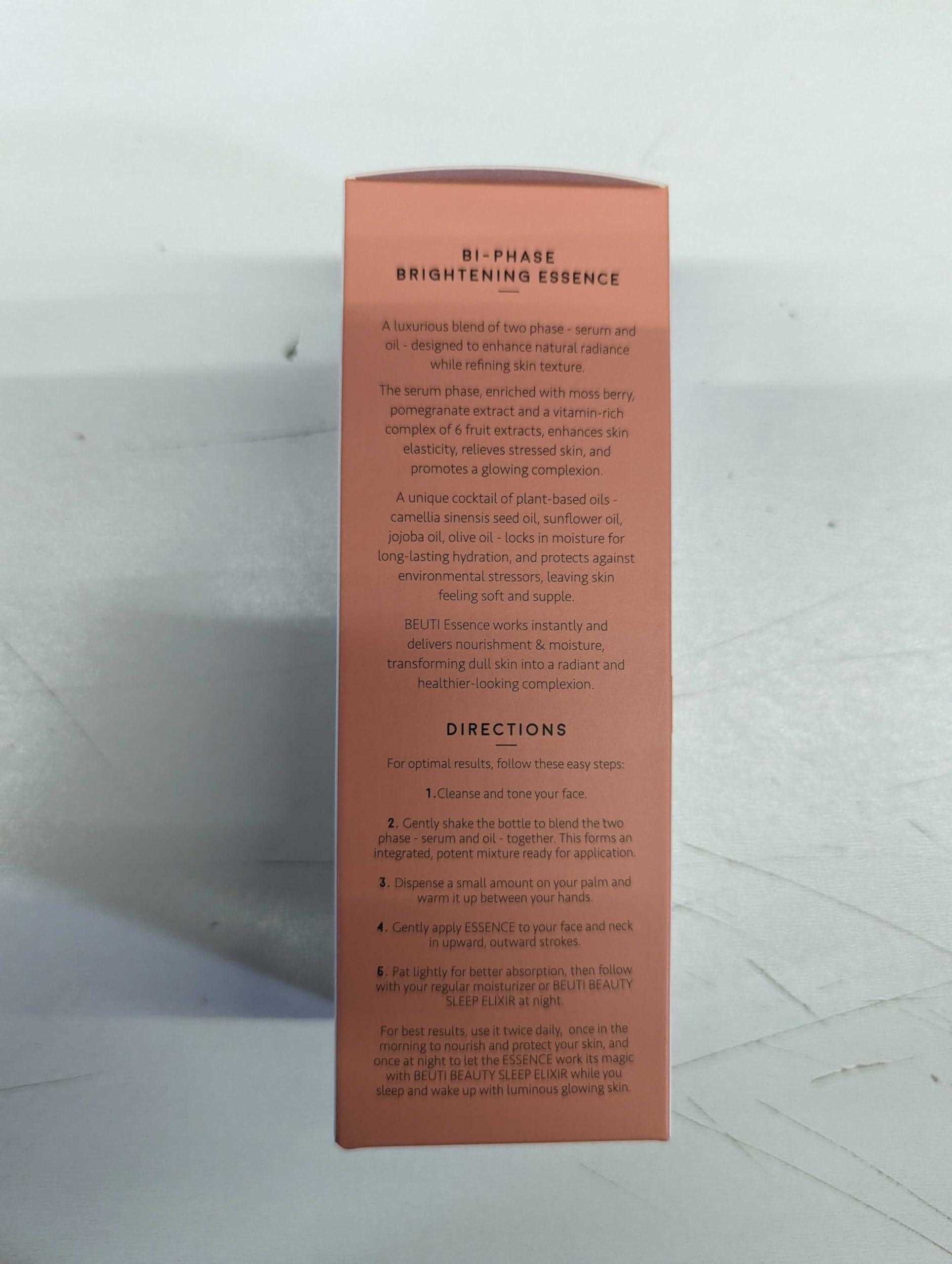 Beuti Skincare Beuti Skincare - Bi-Phase Essence | Clean + Natural Pomegranate-Based Skincare (3.4 fl oz | 100 ml)