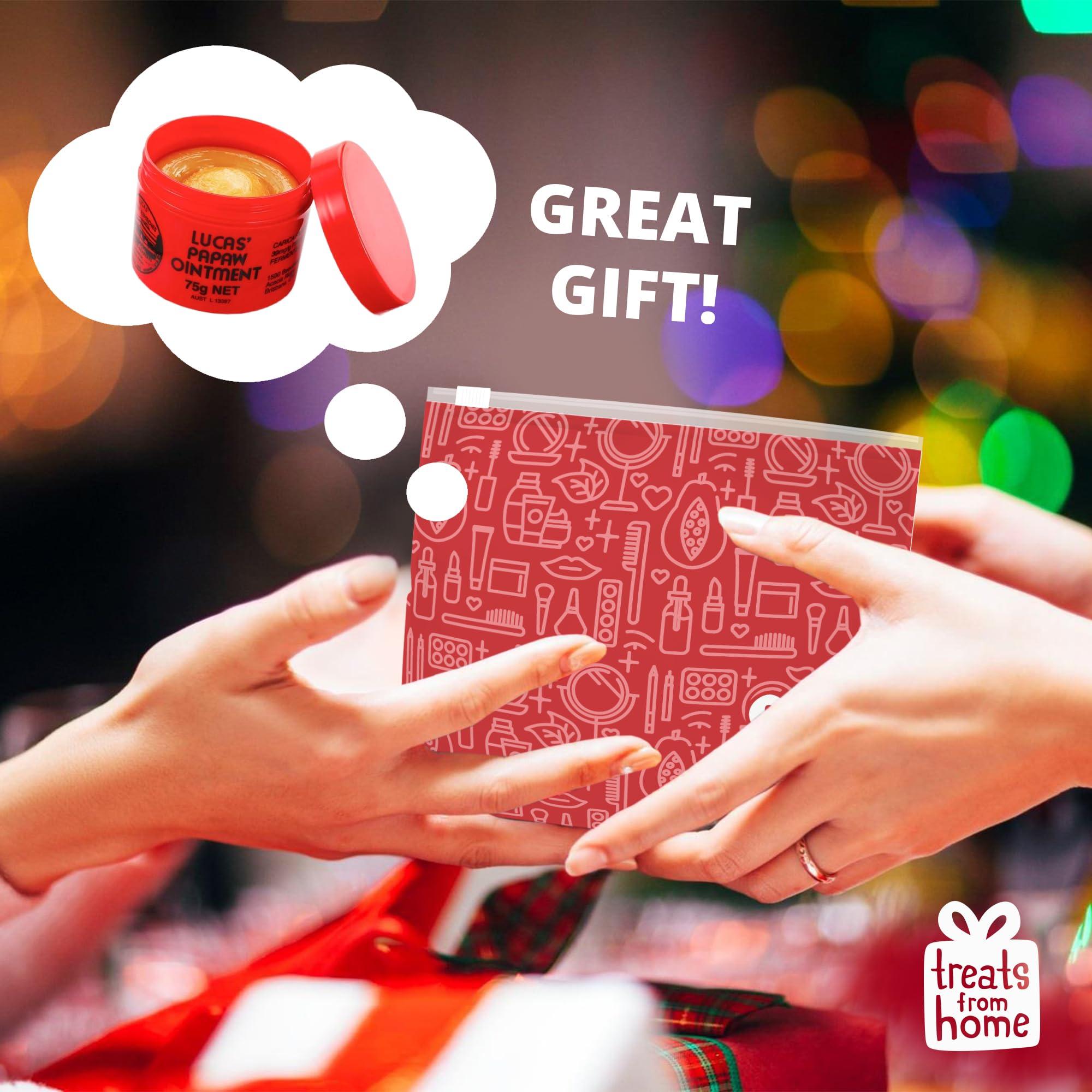 Treats from Home Lucas Pawpaw Lip Ointment, Lucas Pawpaw Cream, Lucas Pawpaw Ointment for Lips & Dry Skin (75g)