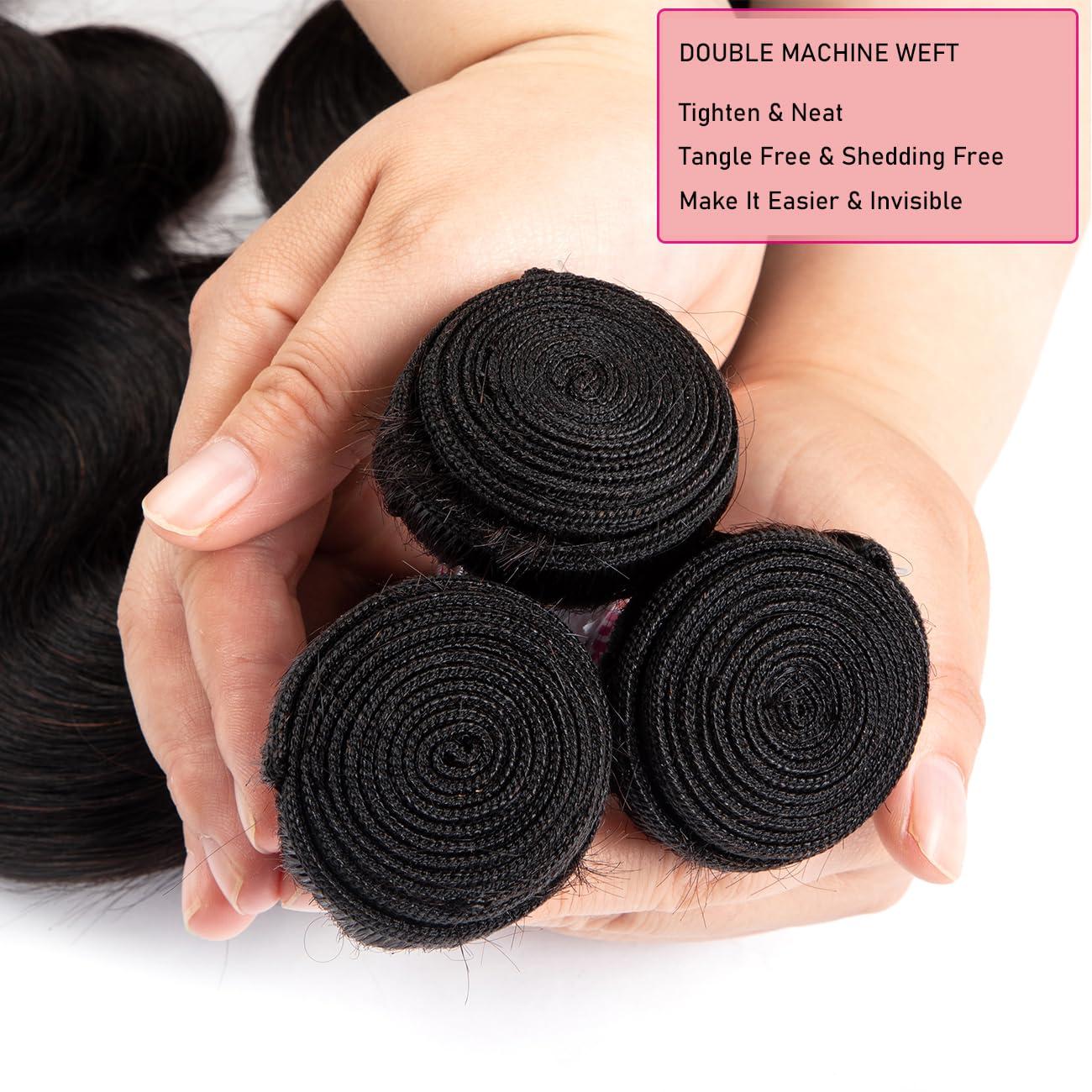 FASHION PLUS FASHION PLUS 15A Real Full Lace Human Hair Wigs Loose Wave HD Transparent Full Lace Wigs Human Hair Loose Deep Wave Full Handmade Invisible Whole Lace Wig Pre Plucked 180% Density Human Hair Wigs