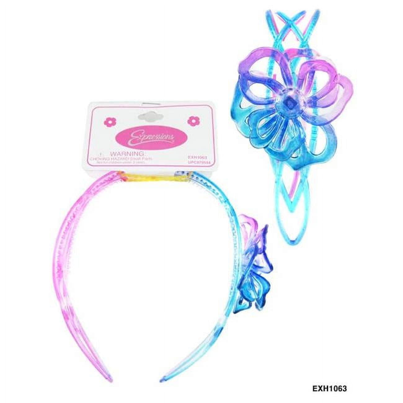 EXPRESSIONS Expressions 2334410 Flower Ombre Headbands - Case of 48 Multicoloured