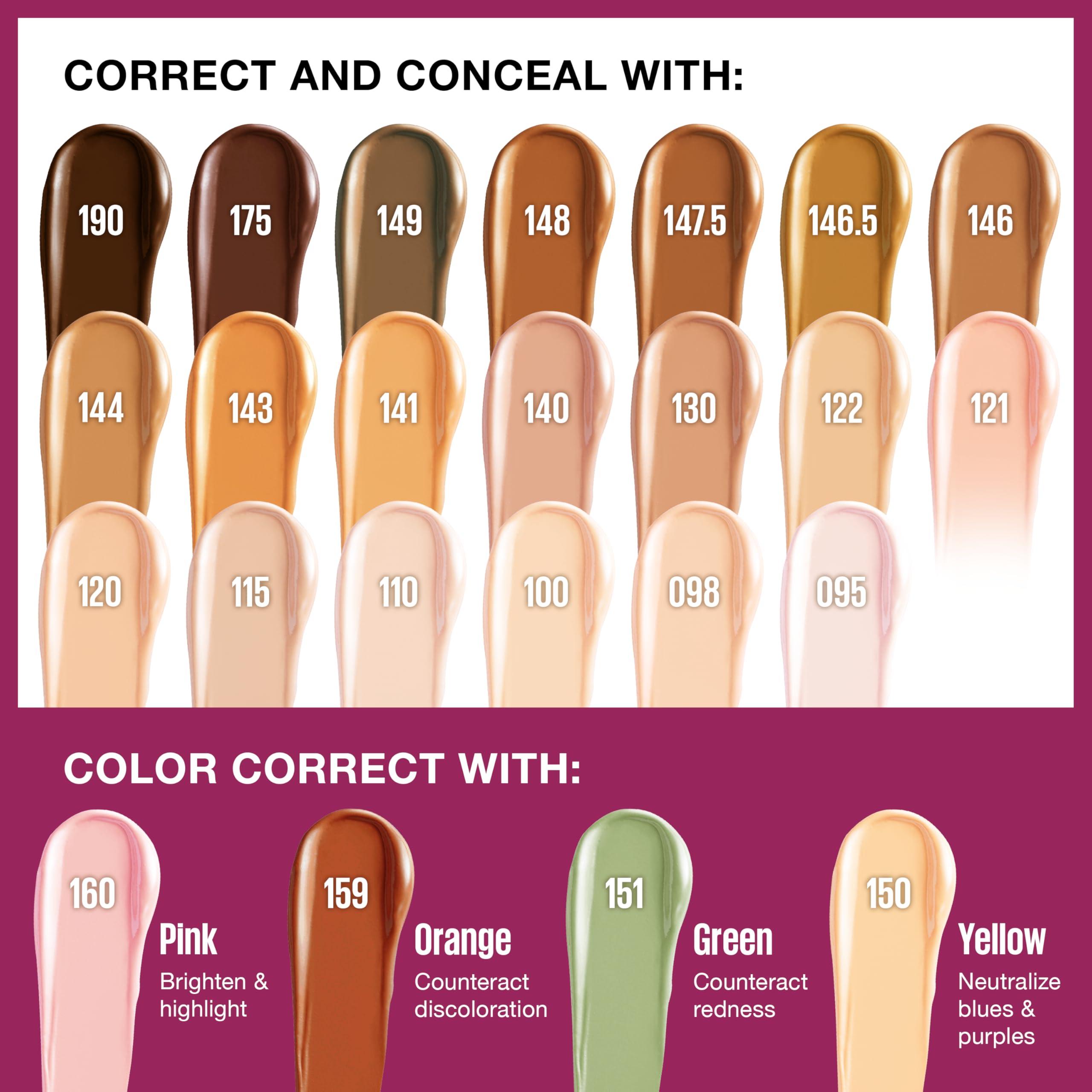 MAYBELLINE Maybelline Instant Age Rewind Eraser Dark Circles Treatment Multi-Use Concealer, 146, 1 Count (Packaging May Vary)