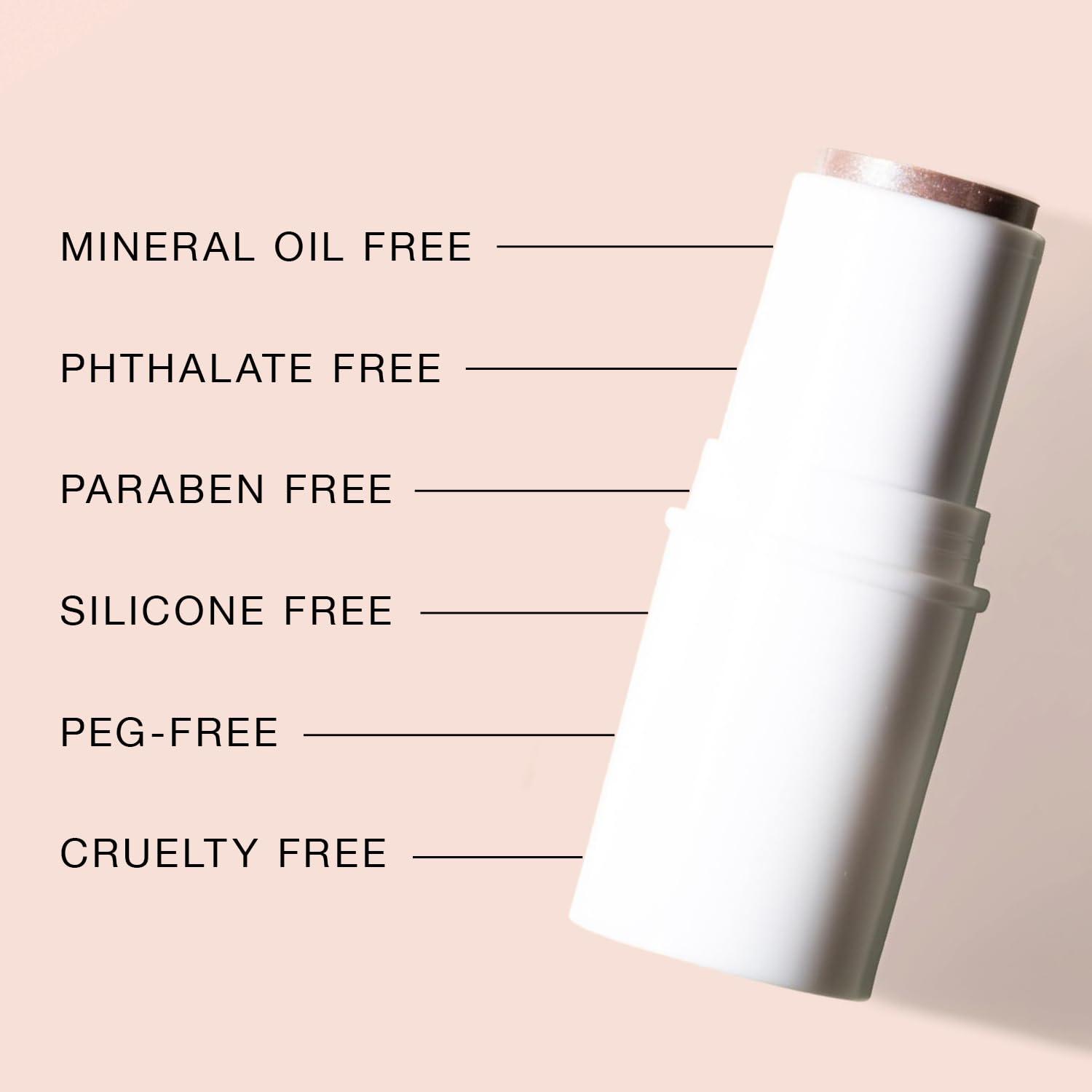 BOOM! by Cindy Joseph BOOM! by Cindy Joseph Boomstick Glimmer - Natural Face Highlighter Stick & Illuminator for Face & Body - Multi-Use Vegan Makeup Stick for Older Women & Mature Skin