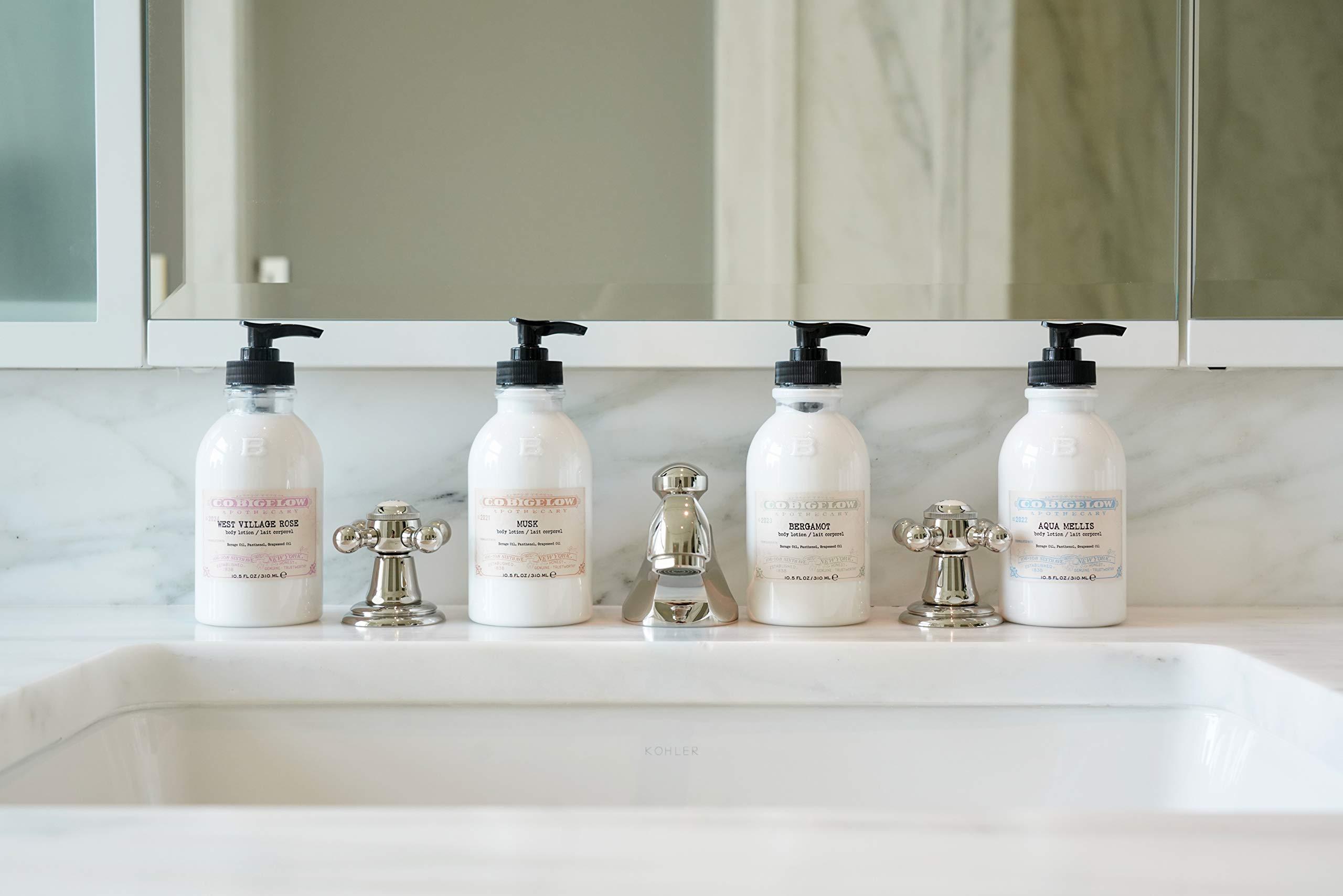 C. O. Bigelow C.O. Bigelow Iconic Collection Musk Body Lotion, with Borage Oil, Panthenol, Grapeseed Oil, and Shea Butter, 10.5 fl oz