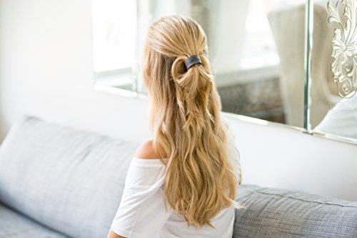 Diane 1907 Leather Hair Cuff, Brown NHH061