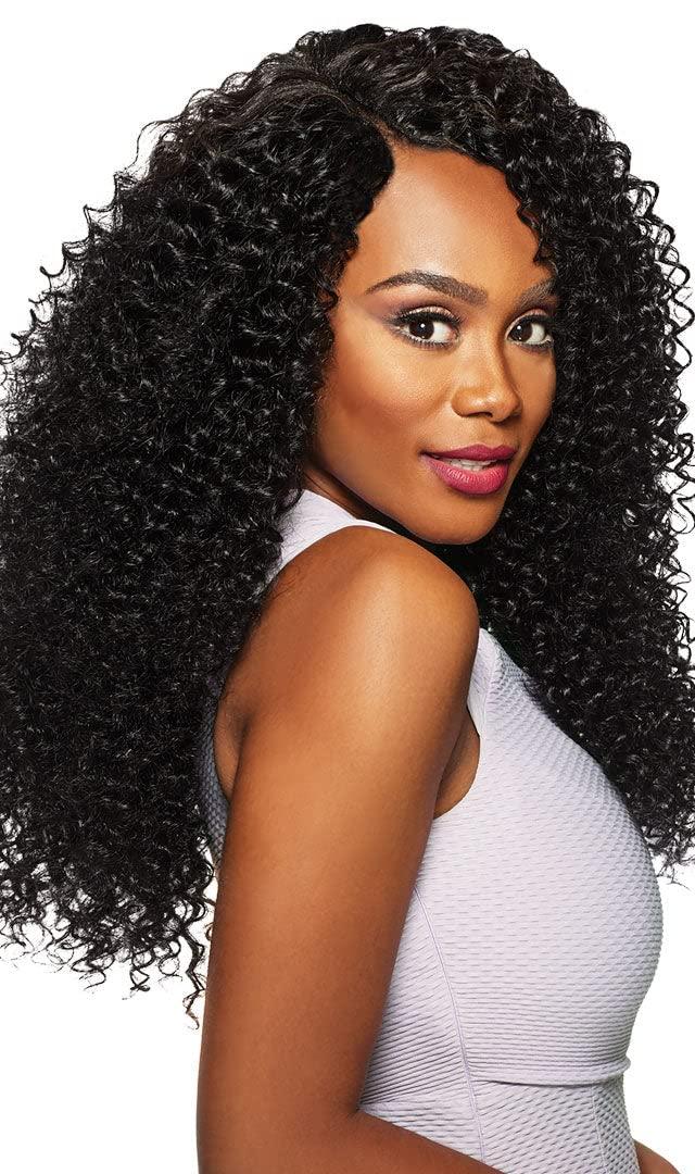 Outre Outre Purple Pack Curly Wavy Style Human Hair Weaves - PINEAPPLE WAVE 14 (T1B/BU)