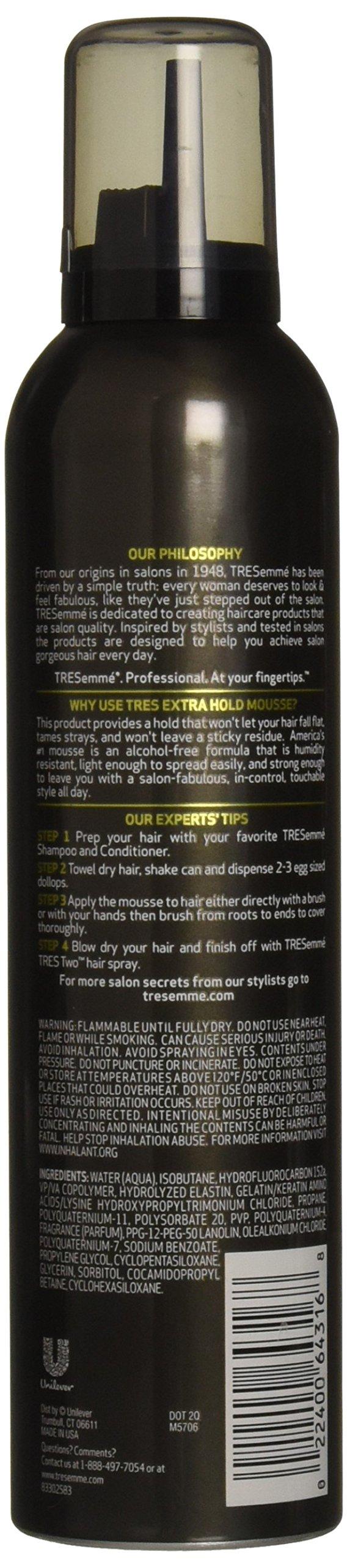 TRESemm TRESemm TRES Two Hair Mousse Extra Hold 10.5 oz