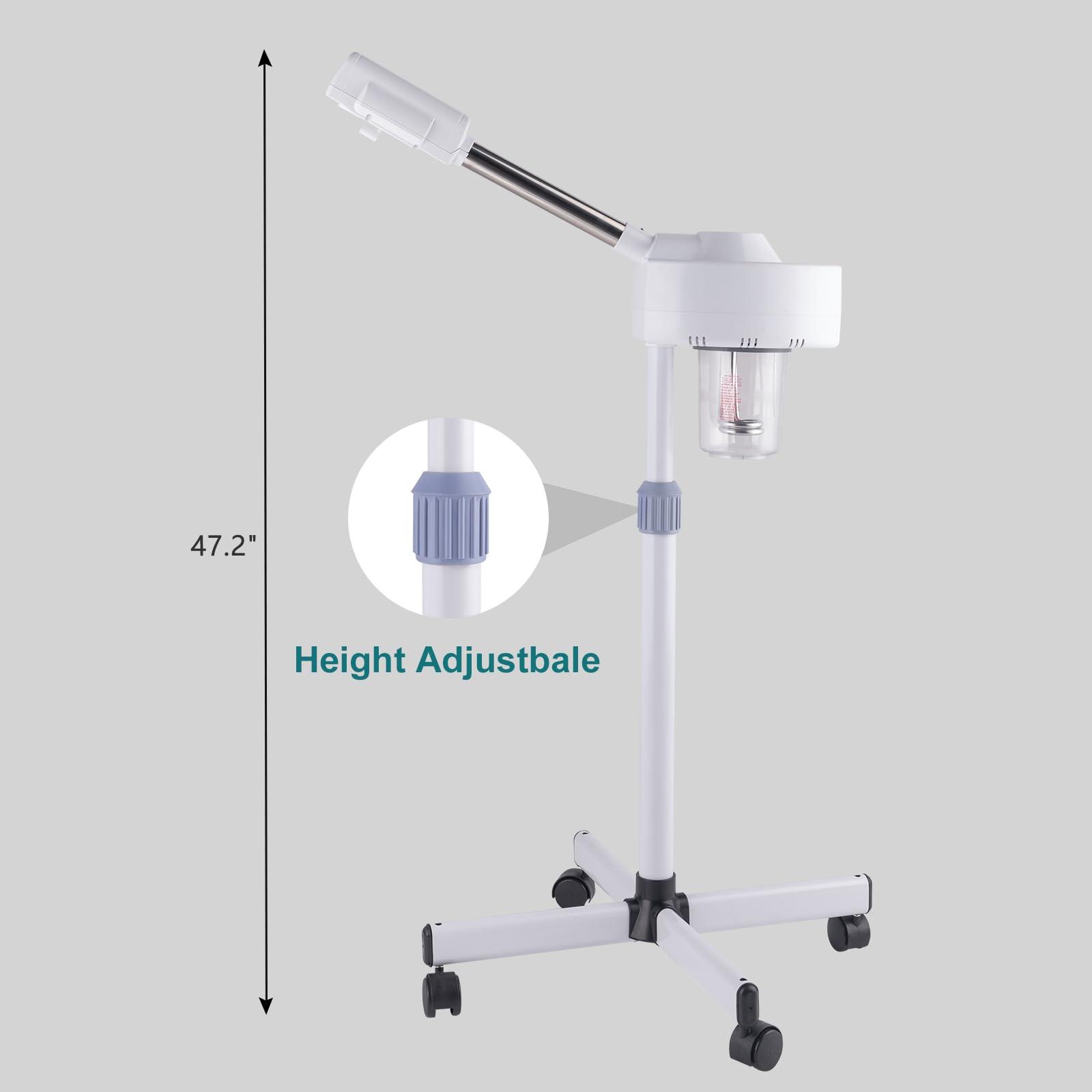 TOVRON TOVRON Touch Screen Facial Steamer, Esthetician Steamer Professional Aromatherapy Humidifier Face Spa Mist Steam for Home Beauty Salon