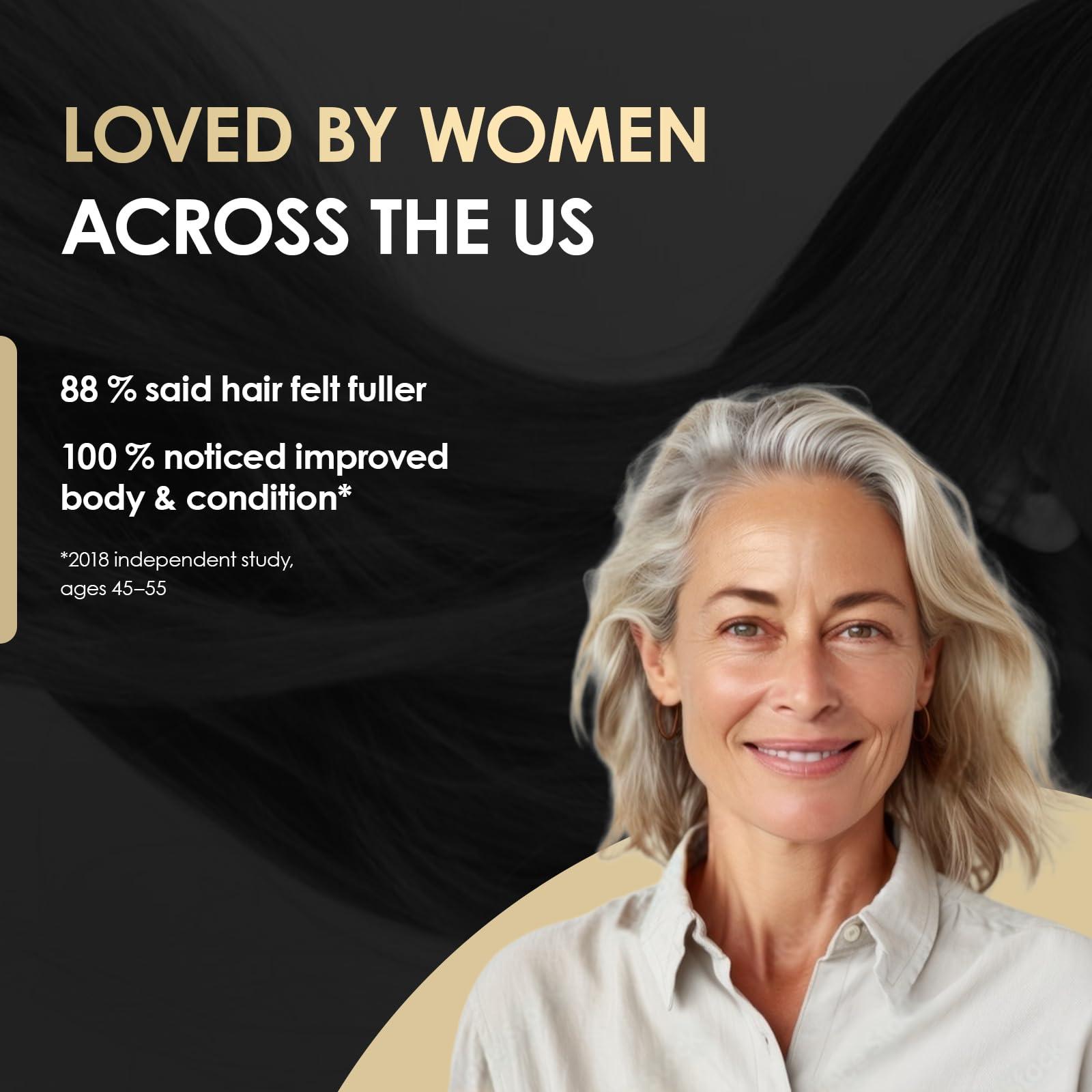 ThickTails ThickTails Stimulating Hair Growth Shampoo for Women | Sulphate-Free Caffeine & Biotin Formula | Encourages Fuller-Looking Hair | Supports Scalp Health | Colour-Safe & Hydrating