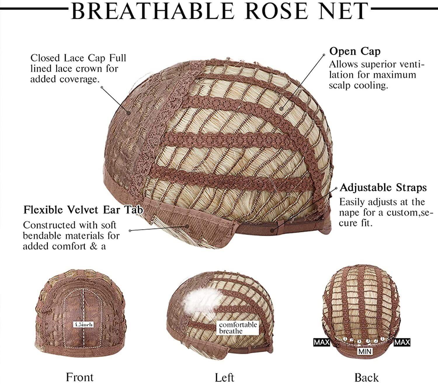 GEPAS Short Layered Hairstyles Women\'s Choppy Wavy Human Hair Capless Wigs 10Inch