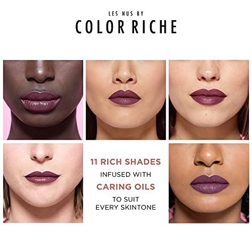 L’Oréal Paris L’Oreal Paris Color Riche Les Nus Satin lipstick, 183 Exuberant, long-lasting and nourishing, enriched with Argan Oil and Vitamin E