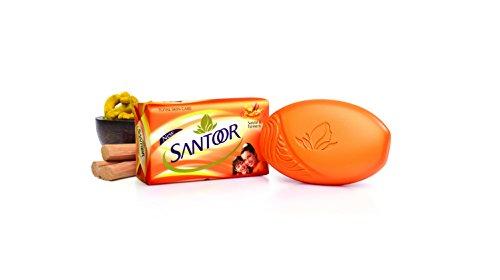 Santoor Santoor Sandal & Turmeric Soap - 100g (Pack of 3)
