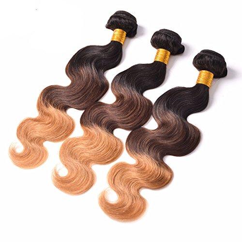 Hairticket Hairticket 3 Bundles Body Wave Virgin Malaysian Hair T1B/33/24 24 26