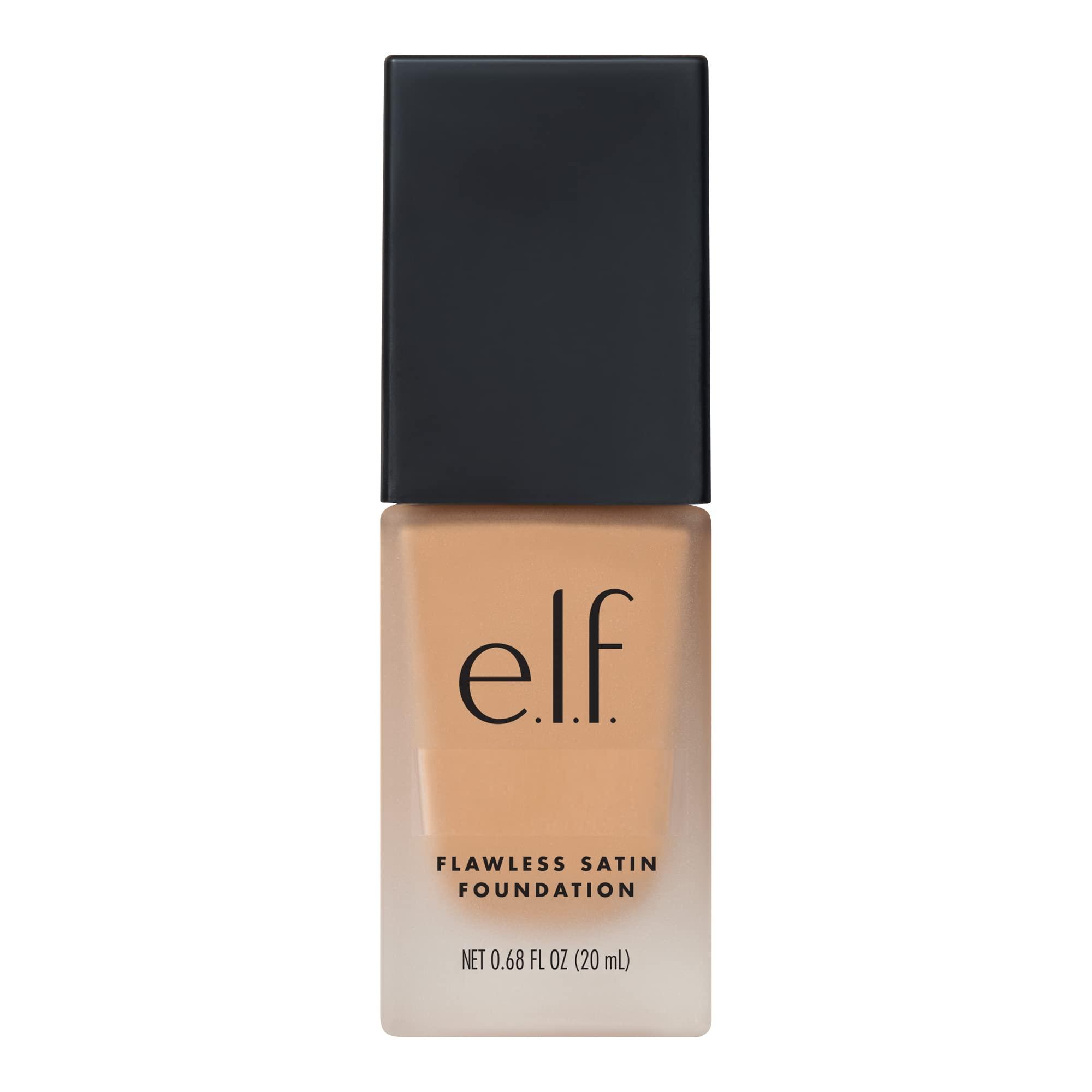 e.l.f. e.l.f. Flawless Finish Foundation, Lightweight & Medium Coverage, Semi-Matte Finish, Sand, 0.68 Fl Oz (20mL (Pack of 2)