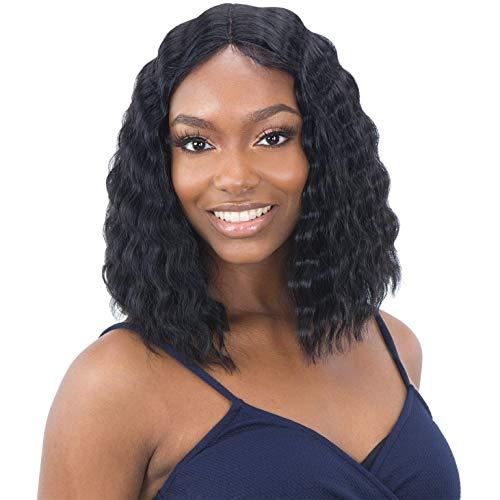 FreeTress Equal Freetress Equal Synthetic 5 Inch Deep Part Lace Front Wig - DEEP WAVER 001 (CHERRY)