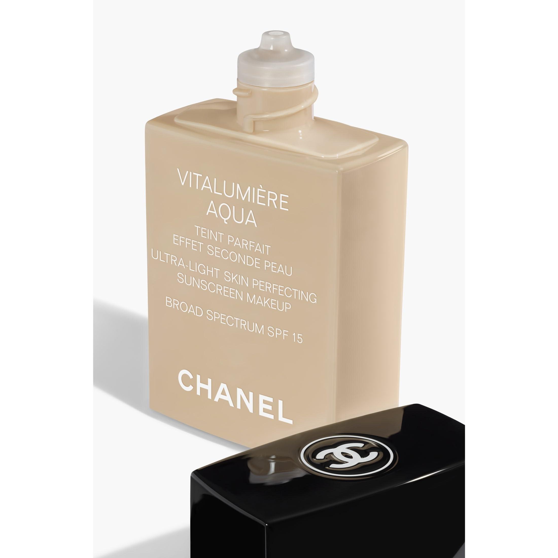 CHANEL Vitalumiere Aqua Ultra-Light Skin Perfecting Makeup SPF 15-40 Beige by Chanel for Women - 1 oz Makeup