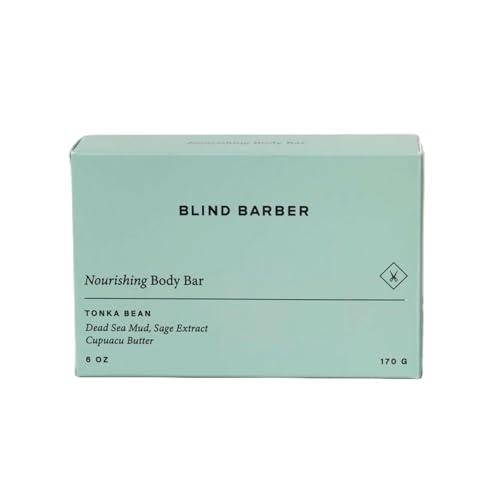 Blind Barber Blind Barber Nourishing Bar - Hydrating Body Bar Soap - Moisturizing Body Wash That Gently Cleanses & Leaves Skin Moisturized - Bar Soap for Men (6 Ounce)