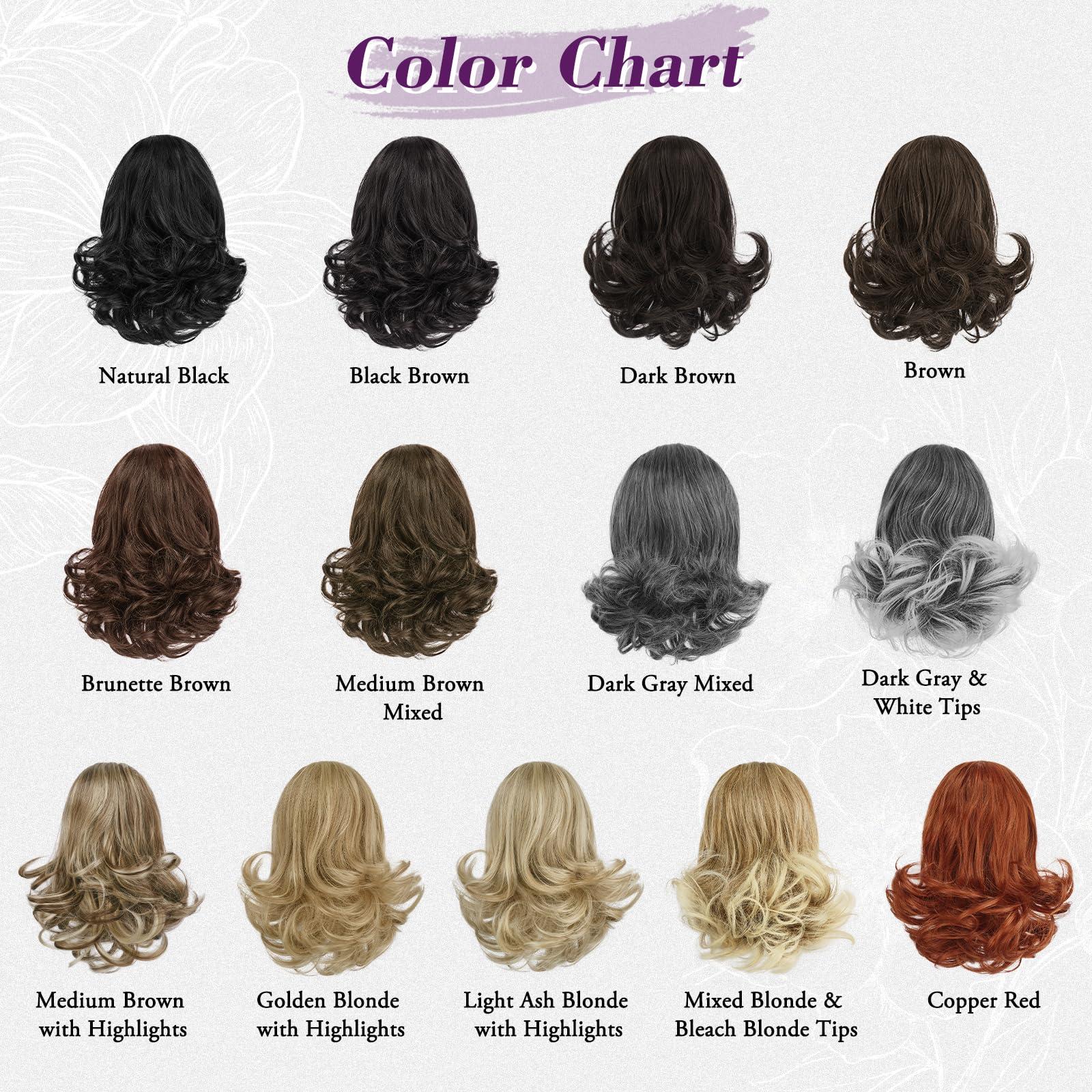 BARSDAR BARSDAR Copper Red Ponytail Extension - 10 Inch Short Wavy Drawstring Ponytail Hair Extensions for Women - Synthetic Comb Clip in Ponytail Hairpieces Fake Pony Tails - Copper Red