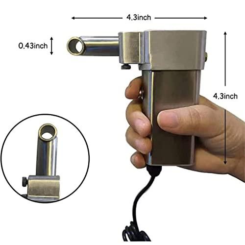 ELOMAS Dreadlocks Machine,Instant Dreadlock Machine for Locs Electric Handheld Portable Dreadlock Maker Crochet Machine,Automatic Dreadlock Machine Quick and Easy DIY Dreadlocks Braiding Hair Extensions,16mm