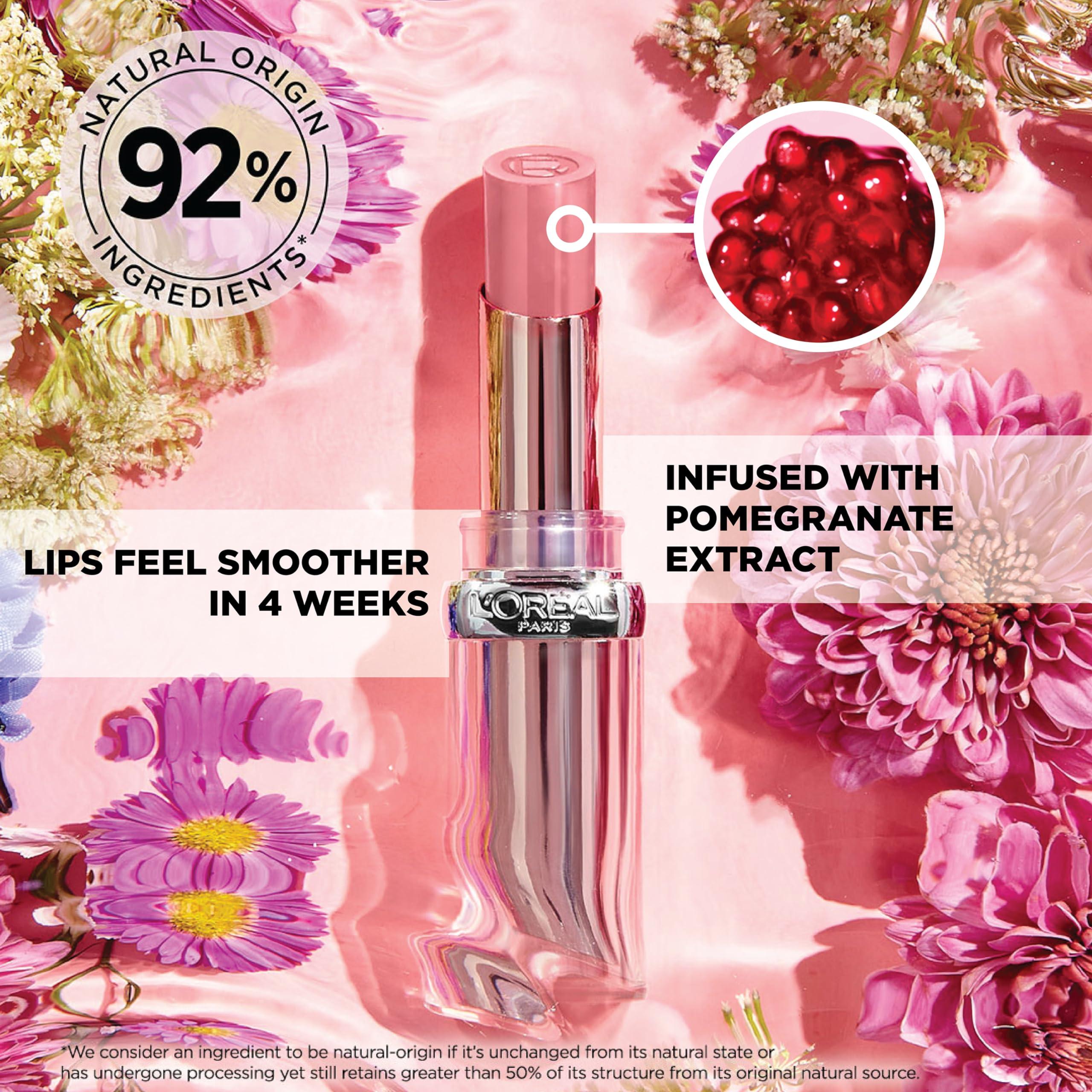 L'Oreal Paris L'Oreal Paris Glow Paradise Hydrating Balm-in-Lipstick with Pomegranate Extract, Nude Heaven, 0.1 Oz