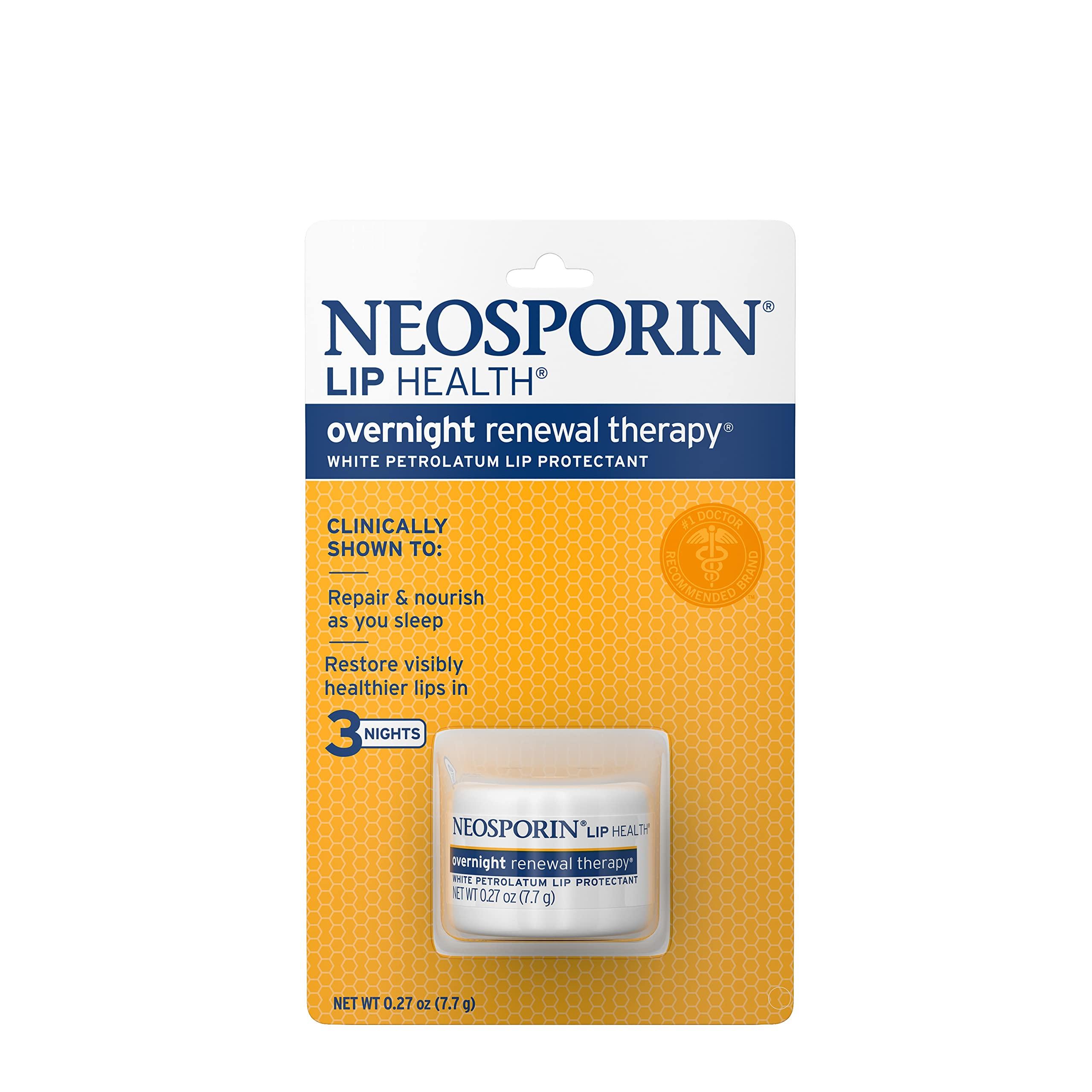Neosporin Neosporin Overnight Lip Health Renewal Therapy 0.27 Ounce Jar (8ml)