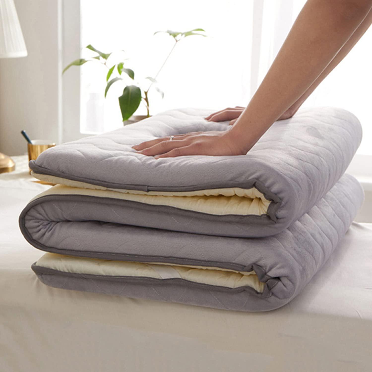 NinthAvenue Basics 3cm/6cm Thickness Lash Bed Topper Memory Foam Mattress Topper for Massage Bed Facial Massage Table Bed Cover Mattress Pad with Breath Hole and Round/Trapezoidal Head,Grey t,70x190cm 6cm