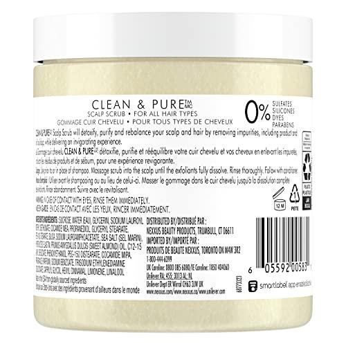 Nexxus Nexxus Sulfate-Free Scalp Scrub Hair Treatment Exfoliating and Nourishing Detox Hair Care 11.25 oz