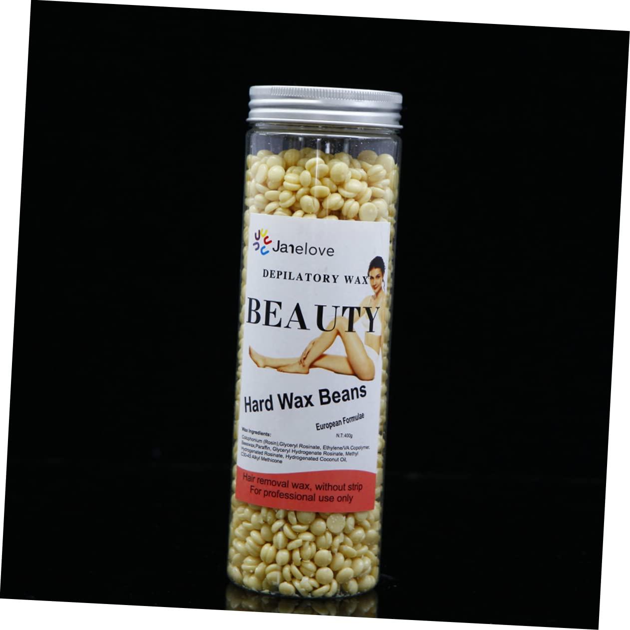 Ipetboom Ipetboom Painless Hair Removal Hair Wax Coarse Wax Refill Wax Bead Home Waxing Kit Hair Removal Wax Body Removal Wax Beads Coarse Hair Removal Painless Wax Beads Hard Beans Pearl Yellow