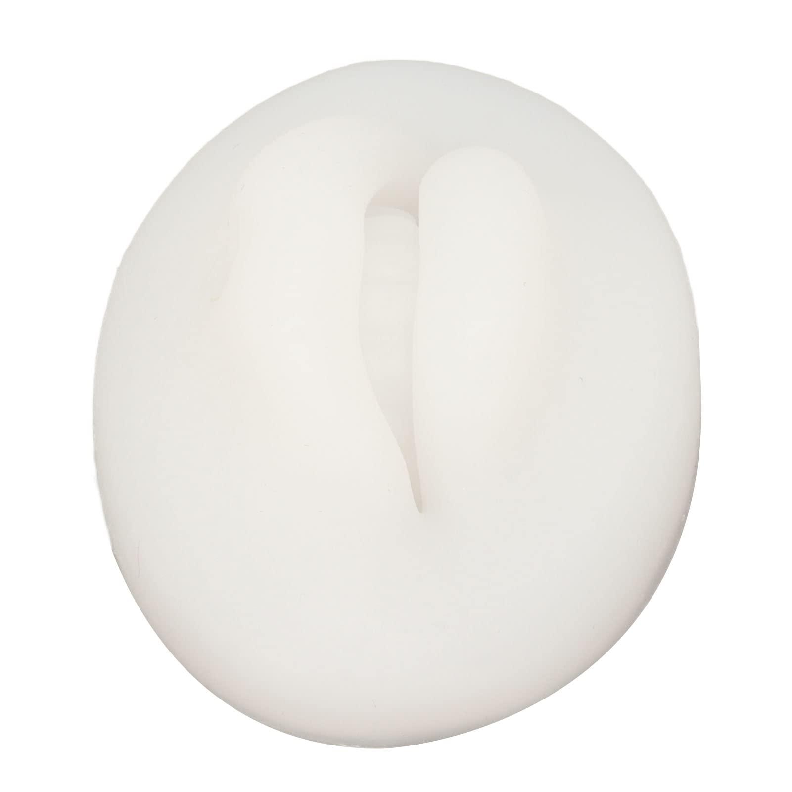 Diydeg Fake Lips, 10PCS Silicone Soft Flexible 3D Open Mouth Easy to Apply Colour Practice Lips Highly Reproducible Portable Silicone Lips Model for Makeup Practice (Semi Transparent