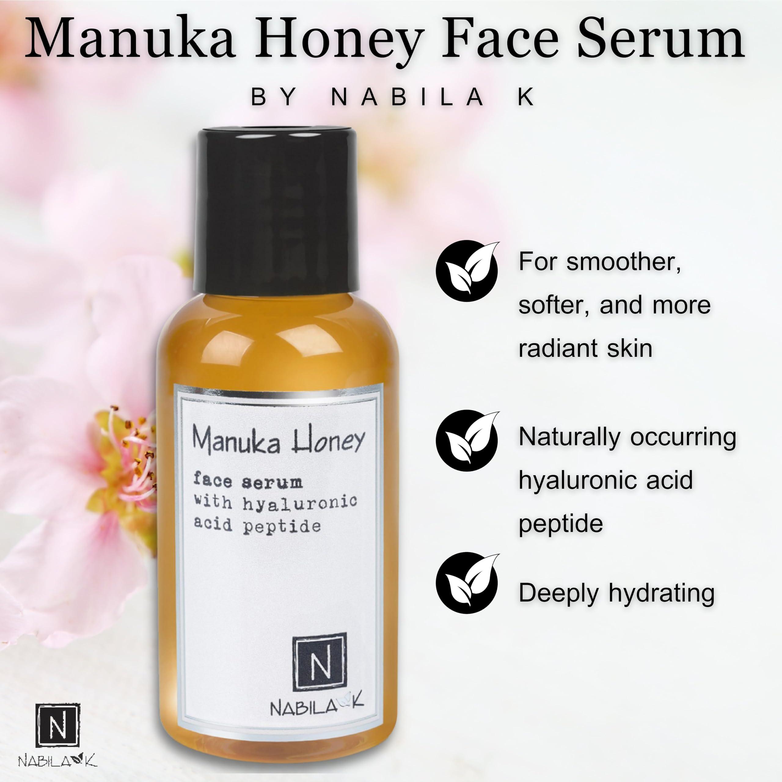 Nabila K Nabila K Manuka Honey Face Serum with Hyaluronic Acid Peptide