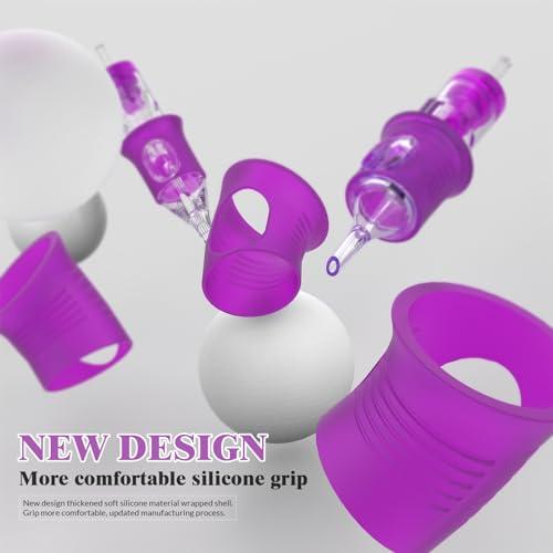 Wormhole Tattoo Wormhole Tattoo Cartridge Needles, 50pcs Mixed Sizes Disposable Tattoo Needles 1203RL 1205RL 1207RL 1209RL 1211RL Round Liner for Tattoo Pen Cartridge Machine Permanent Makeup