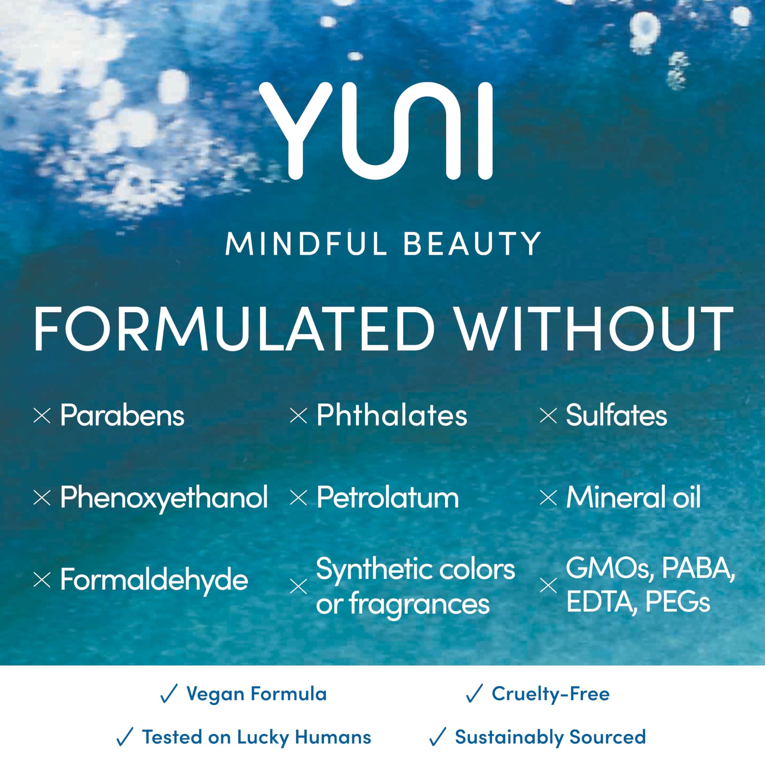 YUNI Beauty YUNI Beauty Large Body Wipes, Peppermint Citrus, 12 Count, Compostable, Biodegradable, No Rinse Body Cleanser, On-the-Go Shower Alternative