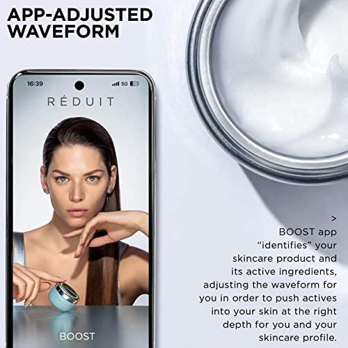 REDUIT RÉDUIT BOOST Dusty Blue Personalized Skincare Applicator | Amplifies Effects of Any Skincare Product