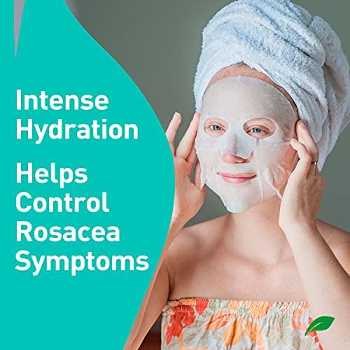 PROcure PROcure Rosacare Soothing Sheet Face Mask with Hyaluronic Hydrogel for Rosacea Symptoms, 2 Masks