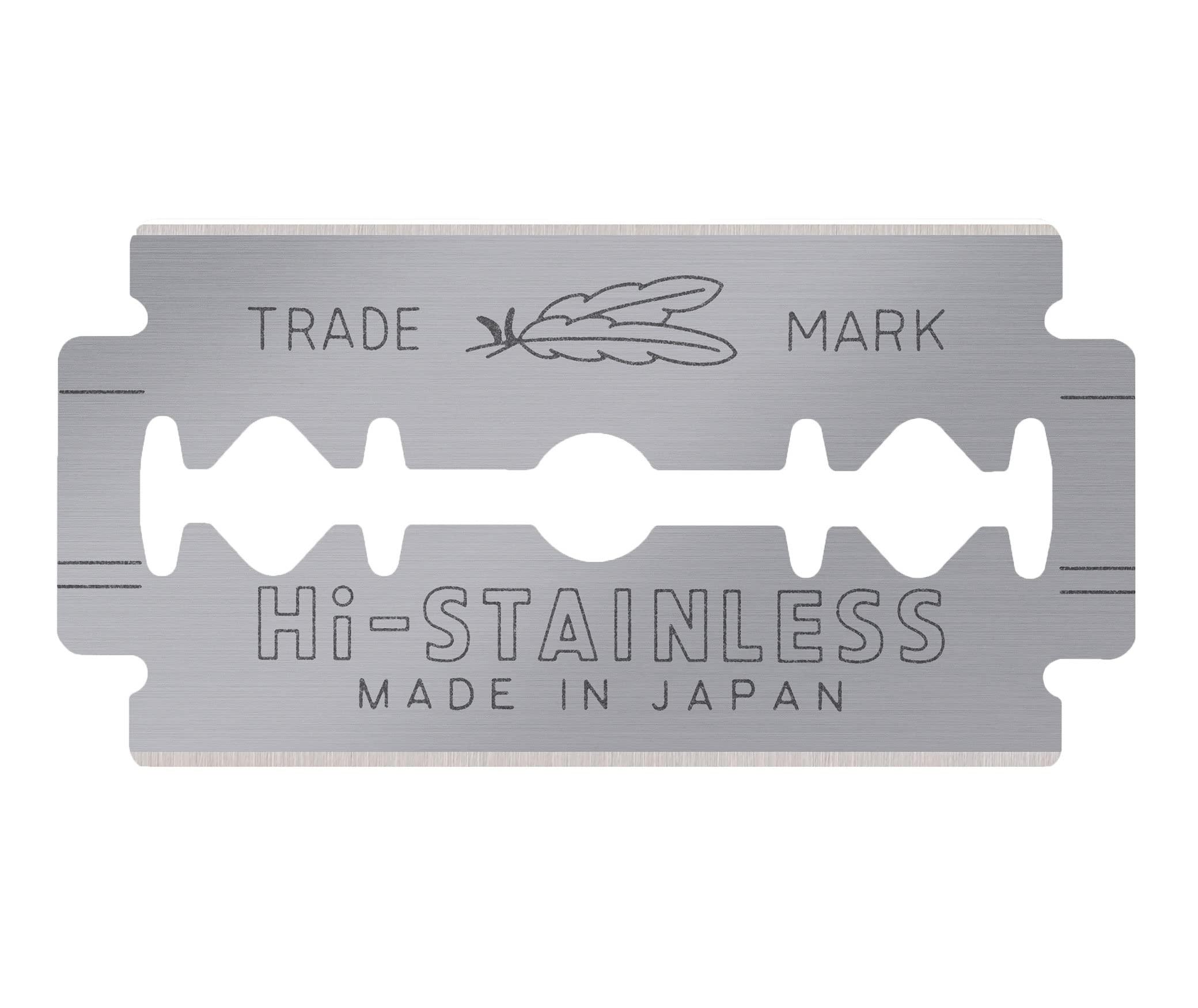 Feather Feather Double Edge Safety Razor Blades 10 Count