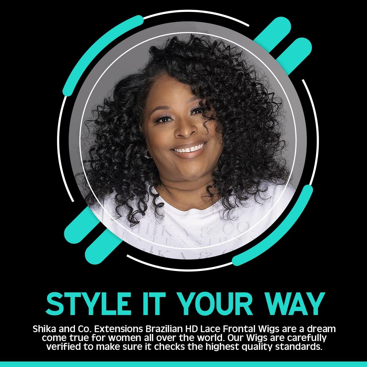 SHIKA & CO. EXTENSIONS HD LACE FRONTAL WIGS BODY WAVE 26"