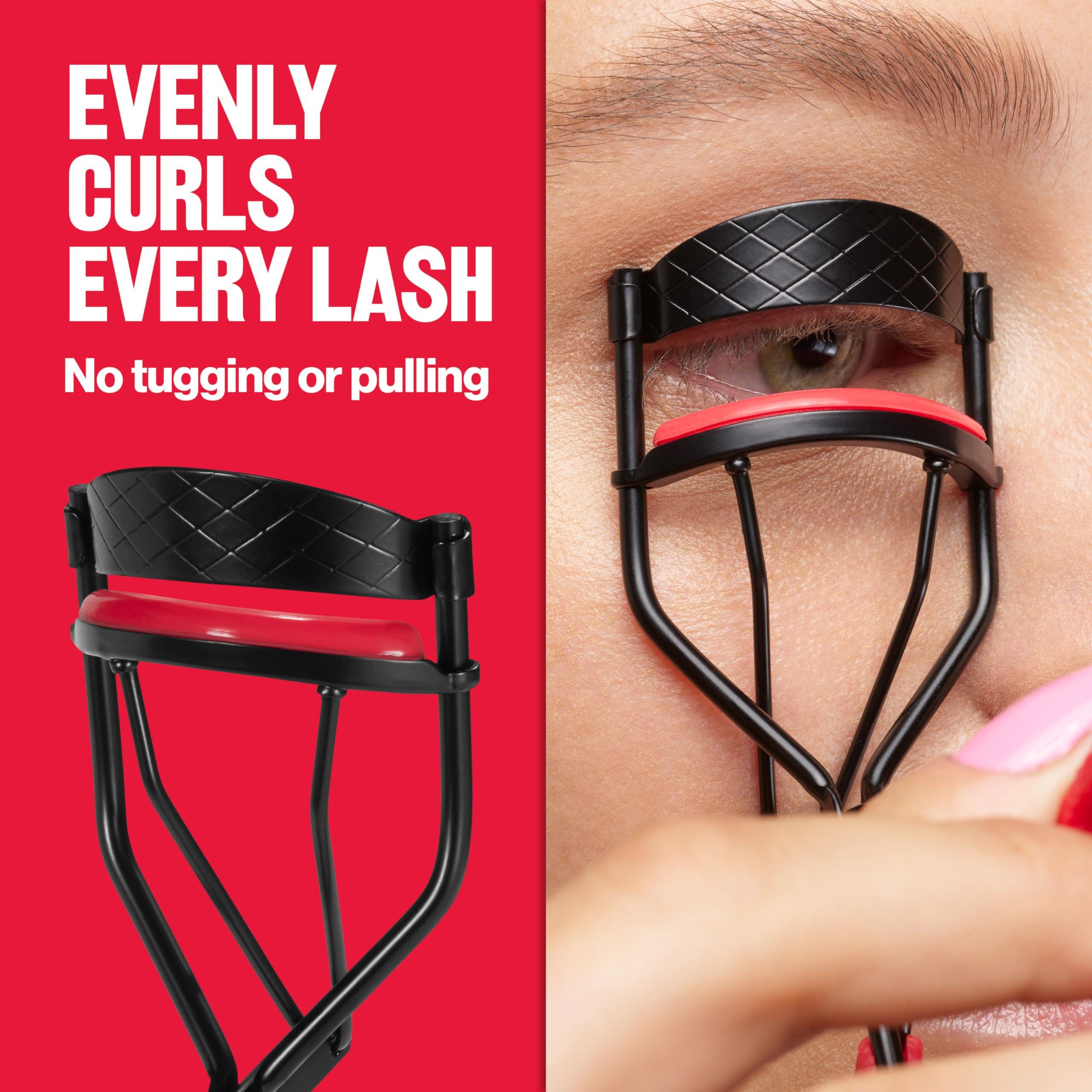 REVLON Revlon Extra Curl Lash Curler, Gives an All Day Dramatic Curl, with Finger Grips for a Non Slip Grip, Easy to Use, 1 Count (Pack of 2)