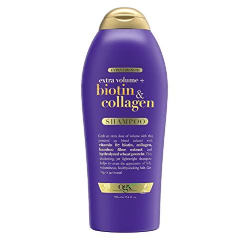 OGX OGX Biotin & Collagen Extra Strength Volumizing Shampoo for Thicker, Fuller Hair, 25.4 fl oz