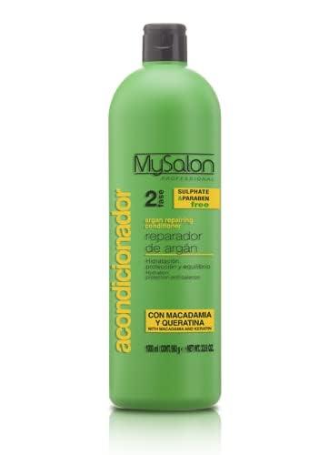 Mysalon Professional Mysalon Professional Argan and Keratine Repairing Shampoo, Conditioner and Mask Kit