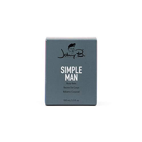 JOHNNY B. JOHNNY B. Simple Man Body Balm, Moisturizing Lotion for Men 3.3 oz.