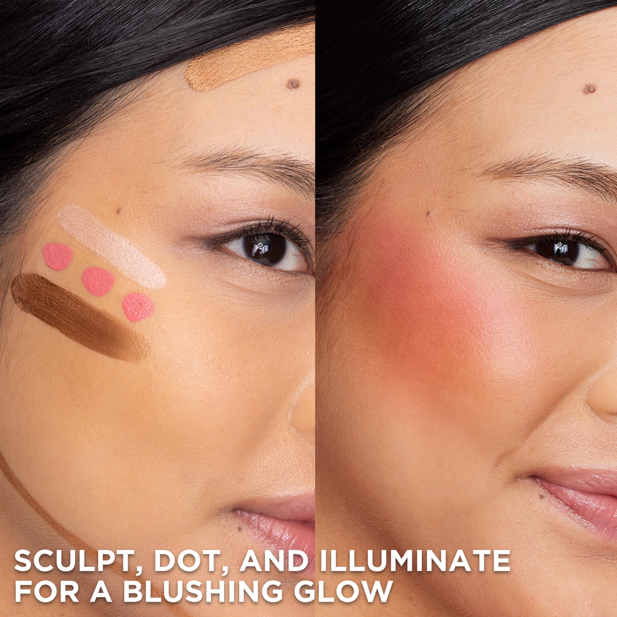 LOral Paris L\'Oreal Paris True Match Lumi Le Liquid Blush, Intense Lightweight Blush Formula With Liquid Pigments, Glowy True Rose, 0.33 Fl Oz