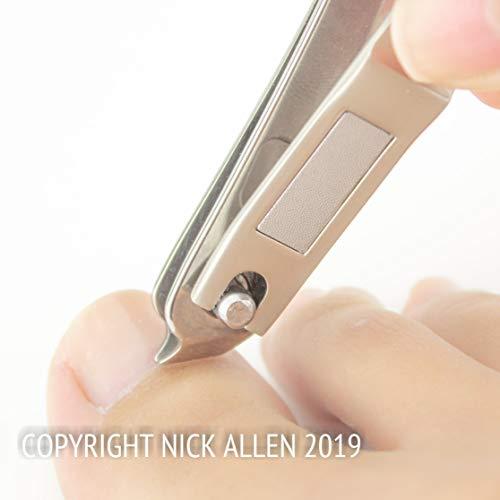 Purely Northwest Purely-Northwest-Nail-Clipper-Set - 3 Piece ,Stainless Fingernail & Toenail Clipper Set for Manicure & Pedicure, Surgical Stainless Steel, Heavy Duty